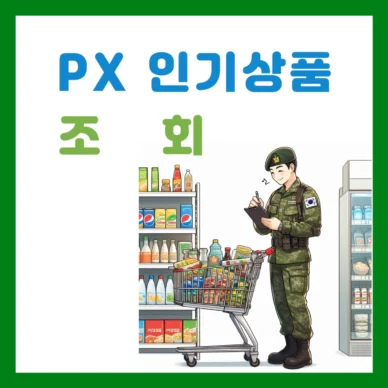 Read more about the article 군마트ㆍ영외마트ㆍPX 최신 인기상품 조회